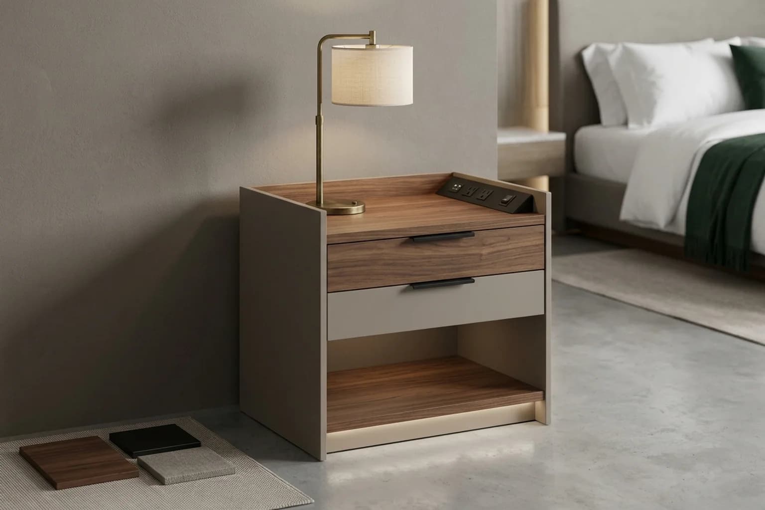 Nightstands and bedside units — hero view