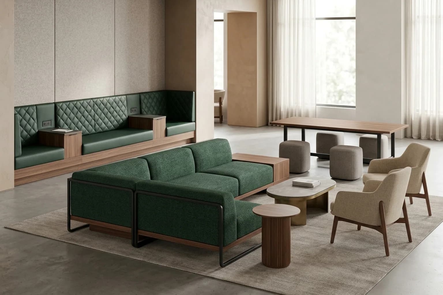 Lobby and public-area furniture — hero view