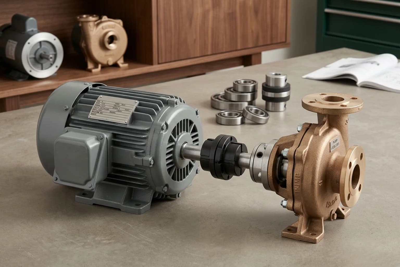 Replacement motors and pumps — hero view
