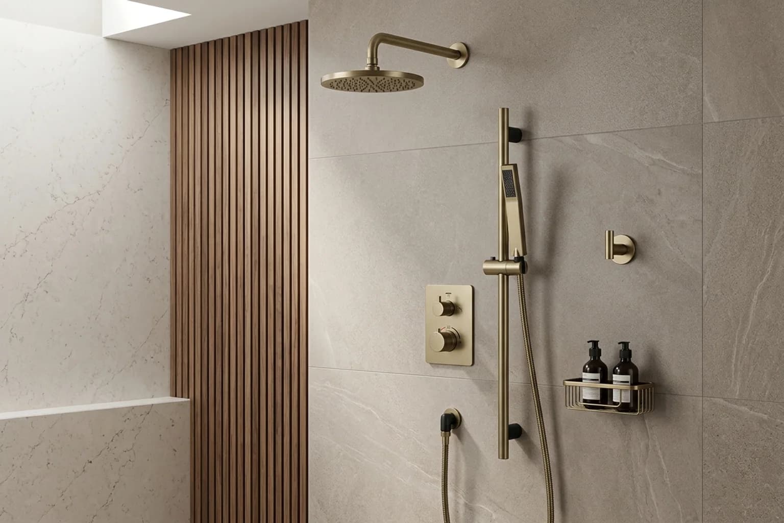 Shower systems and trim — hero view