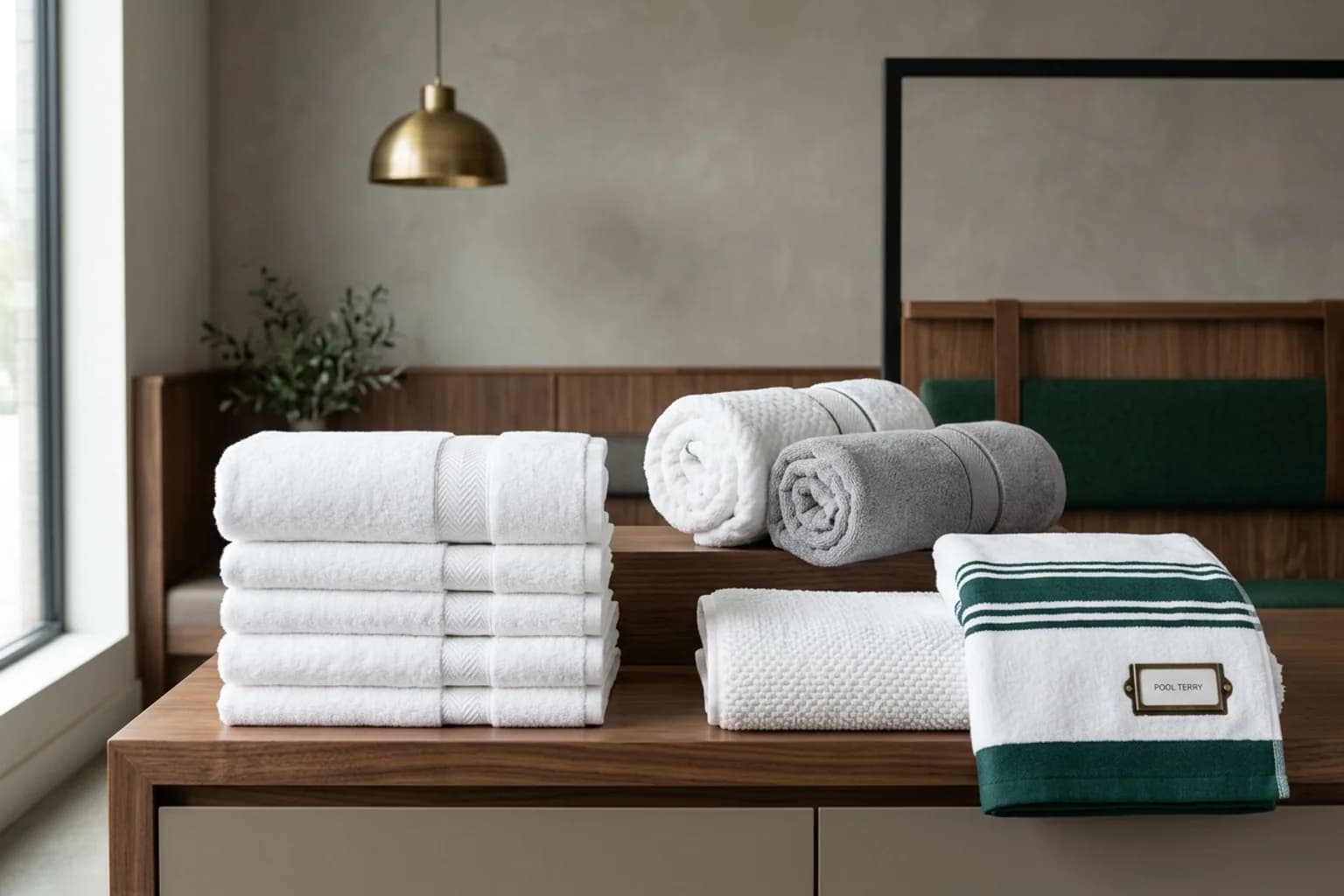 Towels and bath mats — hero view